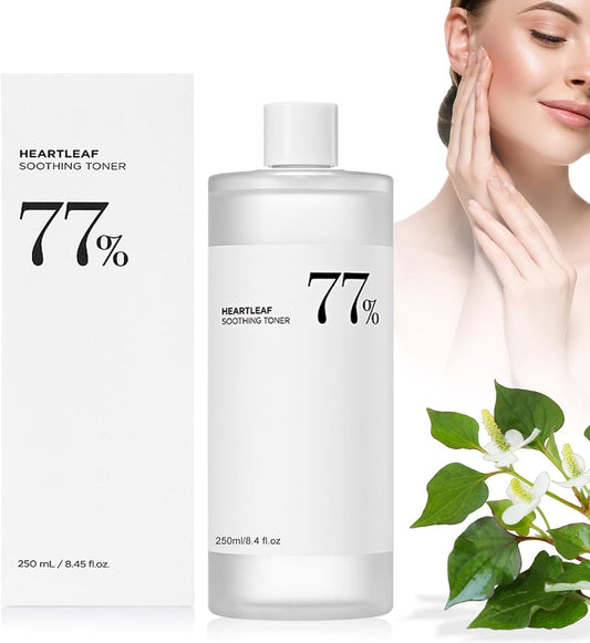 Heartleaf 77% Soothing Toner 250ml – Hydrating & Calming Skin Care