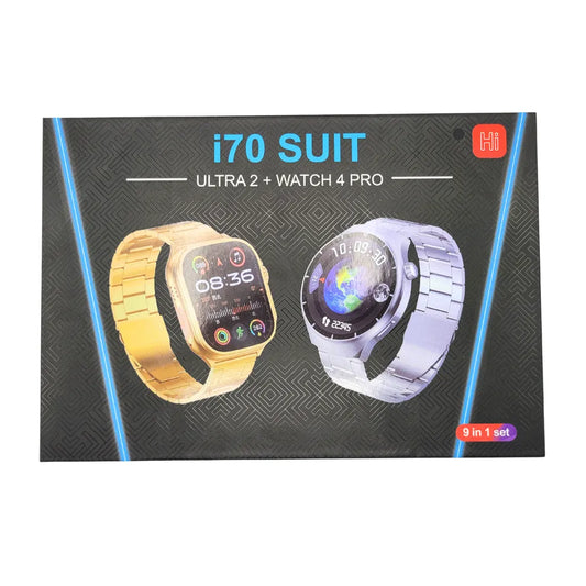 i70 Ultra 2 + Watch 4 Pro – Bluetooth Calling Watch
