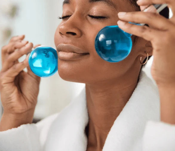 𝗕𝗲𝗻𝗲𝗳𝗶𝘁 𝗖𝗼𝘀𝗺𝗲𝘁𝗶𝗰𝘀 - 𝗙𝗮𝗰𝗶𝗮𝗹 𝗜𝗰𝗲 𝗥𝗼𝗹𝗹𝗲𝗿 𝗚𝗹𝗼𝗯𝗲𝘀 © | بِنفت كوزمتكس - كرات الثلج لتدليك وتبريد الوجه