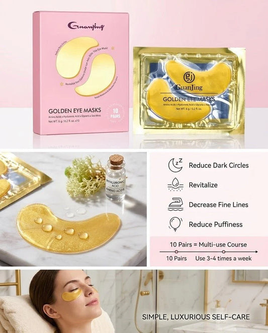 𝗚𝘂𝗮𝗻𝗷𝗶𝗻𝗴 - 𝗚𝗼𝗹𝗱𝗲𝗻 𝗘𝘆𝗲 𝗠𝗮𝘀𝗸𝘀   | أقنعة العين الذهبية جوانجينج